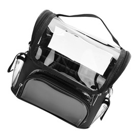 WOONEKY Barber Travel Bag for Clippers Hair Stylist Tool Kit Organizer Hairdressing Bag