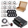 SMALLFATW Hideaway Strobe Lights Kit 8 HID Bulbs 13 Flashing