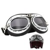 Motorcycle Goggles for Men - Windproof Pilot Goggles for Motorcycle