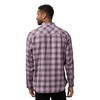 TravisMathew Men's Cloud Flannel Plaid, Elderberry/Total ECL