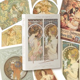 50 Alphonse Mucha Masterpieces | Art Postcards [50 Sheets]