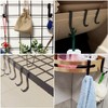 ITROLLE 10PCS Black Heavy Duty Hooks Pot Rack Hooks Wire