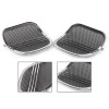 Unbranded 2PCS Tri-Line Speaker Grills Cover Trim For Harley Road
