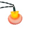 Kurt Adler UL1164 Seashell Mini Light Set, 10 Light