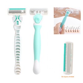 VSTSERIES 8 plantillas de corte de pelo púbico, modelo de afeitado de bikini, herramienta de forma de estilo de área privada, plantilla de corte de pube, encantador patrón de parte íntima, goma suave, diseño de mango