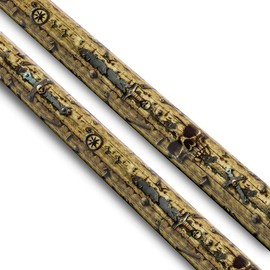 EVO Pirates Glassfiber Pool Cue Stick, Low Deflection Pool Sticks with 5/16 * 18 Pin Joint, 12.5mm Tip, Evo tip, Hybrid Pro Taper