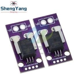 ACS 홀전류 센서 모듈 선형 아날로그 AC DC 3.3V-5V ACS758 ACS758LCB-050B 100B-PFF-T 아두이노 RC 모델 커넥 [02 50A] Hall Current Sensor Module Linear Analog AC DC 3.3V-5V ACS758 ACS758LCB-050B 100B-PFF-T Arduino RC Model Connect [02 50A]