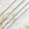Marble Gold Texture Round Tablecloths with Elastic Edge Fitted Round
