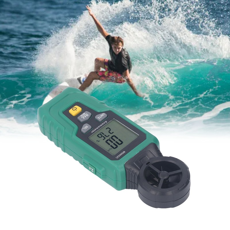 Digital Wind Speed Meter Multifunctional Accurate Handhled Wind Speed Temperature