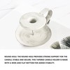 2pcs Taper Candle Holders Simple Antique Finish Iron Candle Holder