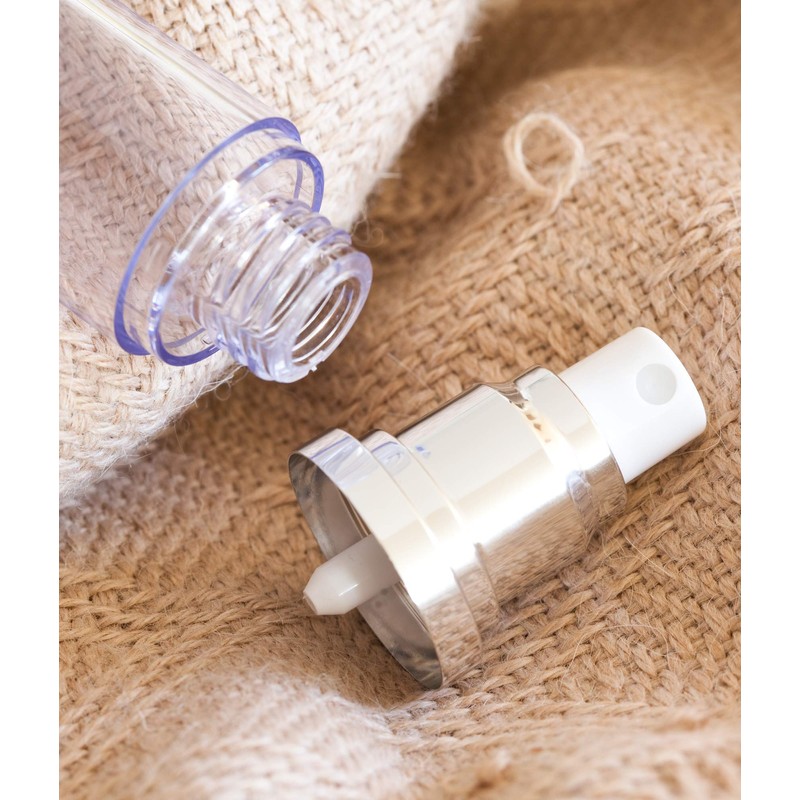 Airless Spray Bottle Silver Matte - 1.7 oz (6 Pack)