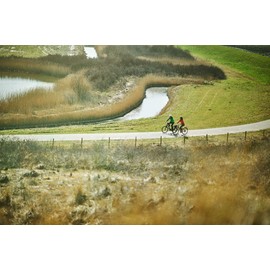 Ergon - GP1 Ergonomic Lock-on Bicycle Handlebar Grips | Regular Compatibility | for Hybrid and Mountain Bikes | Small | BioKork