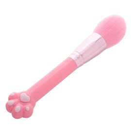 TOVINANNA Travel Makeup Brushes Cute Cat Design Handle Powder Blush Brush for Loose Powder Foundation Stylish Makeup Tool