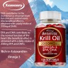 xemenry Antarctic Krill Oil - Omega-3 EPA, DHA, Astaxanthin, Anti