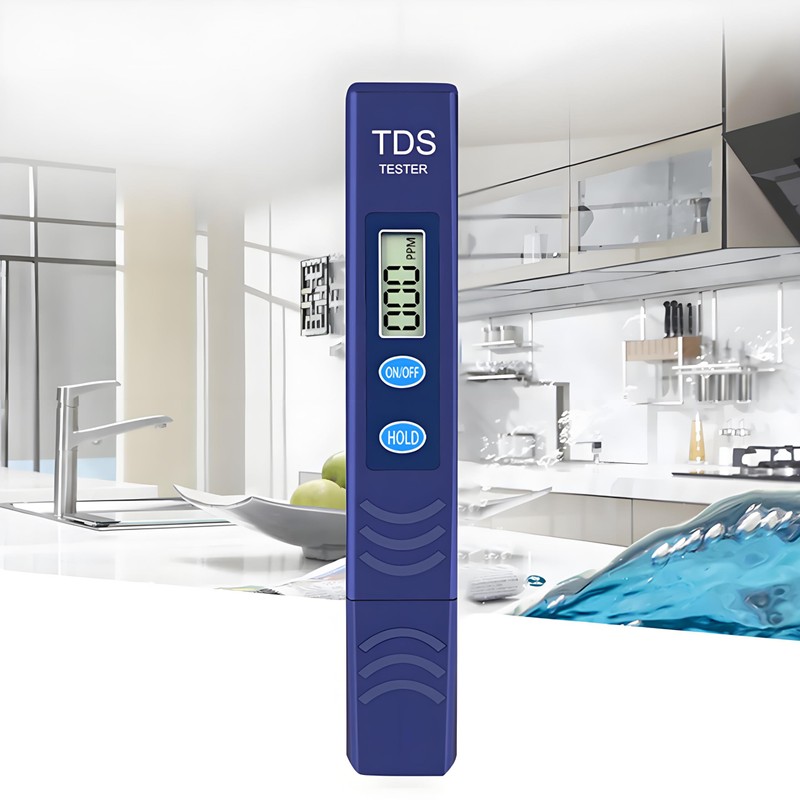 NATFORTREE Portable Digital TDS Water Meter - 0-9990 ppm Water