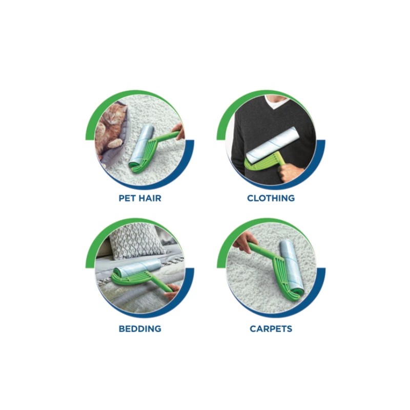 Leo Cleaning Lint Roller Refill 50 Sheets per roll 2/3/6