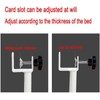 CUEYU Adjustable Bed Rail for Elderly Bedside Standing Assist, clip-on