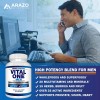 Multivitamínico para hombres, apoya la próstata, la visión y el