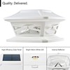 Davinci Lighting Flexfit Solar Outdoor Post Cap Lights - Includes