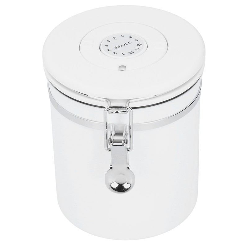 Stainless Steel Sealed Canister Coffee Flour Sugar Container Storage Jar