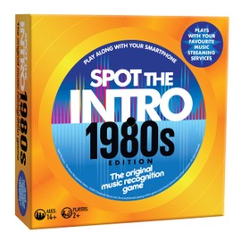 Cheatwell Games Spot The Intro Music Recognition Quiz Game - 1980's Edition - Ages 14+