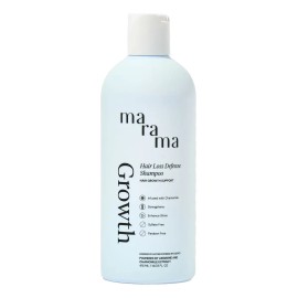 MARAMA  Growth Shampoo Manzanilla 500 ml - Para Todo Tipo de Cabello  Shampoo Sin Sulfatos y Parabenos  Reduce cada del cabello. Nutre el Cuero...    