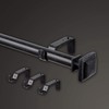 MODE Farmhouse Collection 1 1/8" Diameter Curtain Rod Set with
