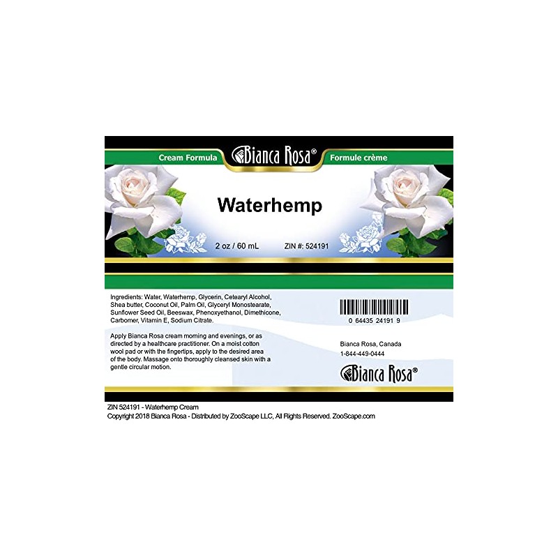 Bianca Rosa Waterhemp Cream (2 oz, ZIN: 524191) - 2