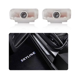 Infiniti, SKYLINE Laser Logo Light, Door Welcome Light, Skyline Door Curtain Lamp, LED Logo Projection, 2 Piece HD Compatible, Skyline Eleventh Generation V35 Type