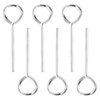 PATIKIL 1/8" Standard Hex Dogging Key, 6 Pack Solid Steel