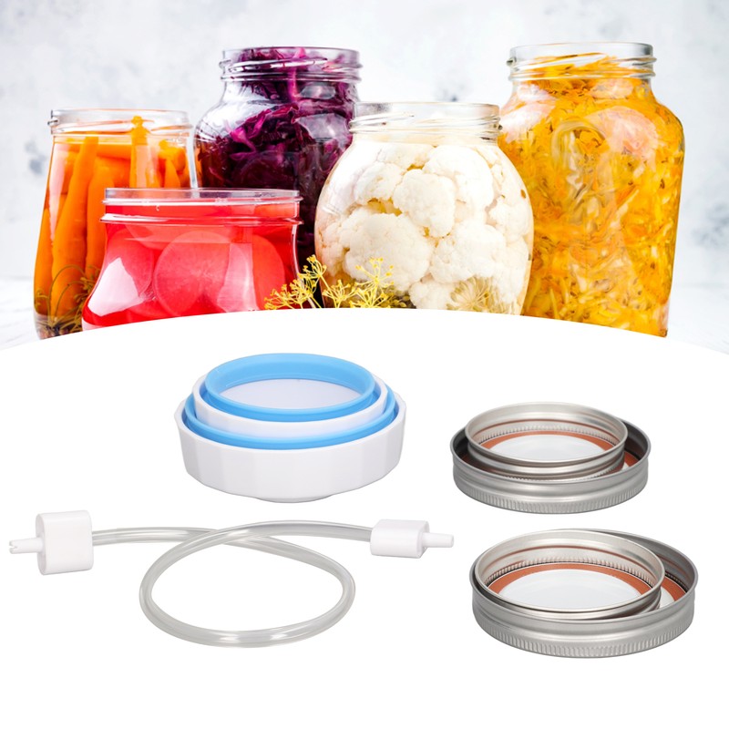 Mason Jar Vacuum Sealer Kit Jar Vacuum Sealing Accessory with
