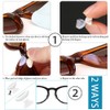 Anti-Slip Nose Pads Silicone Butterfly Shape - 13 Pairs Soft