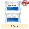 Mainstays (2 pack) Mainstays Huge Overfilled Bed Pillow, Standard/Queen