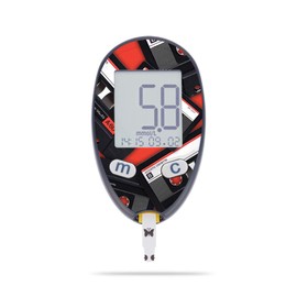 MightySkins Skin Compatible with Abbott Freestyle Freedom Lite - Mixtape | Protective, Durable, and Unique Vinyl Decal wrap Cover | Easy to Apply, Remove, and Change Styles | Made in The USA