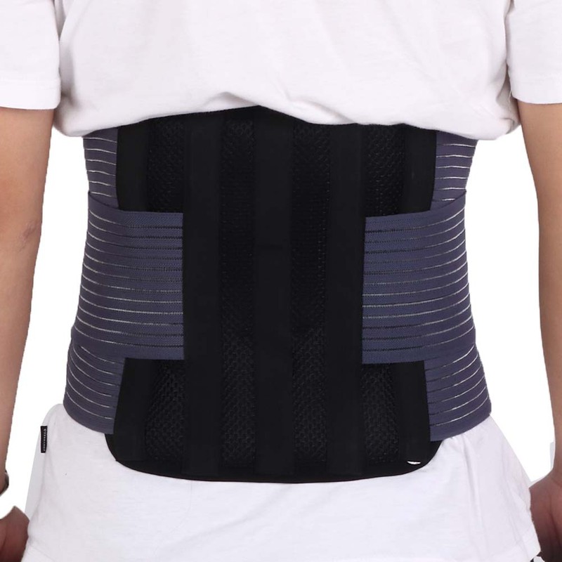 Breathable Lumbar Spine Support Belt Adjustable Support Straps Waist ProtectorXXL