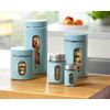 Zeller 19797 Storage Jar 1200 ml Black