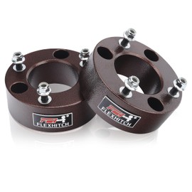 FlexHitch 2.5" Front Leveling Lift Kits for 2006-2026 Ram 1500 4WD, Suspension Strut Aluminum Spacer Raise 2.5" Front Suspension for Ram 1500