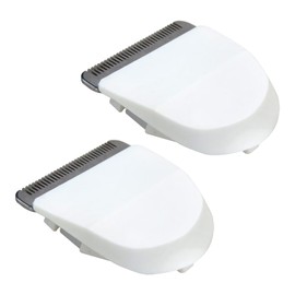 2 PCS Clipper Replacement Trimmer Blade, Snap On Replacement Trimmer Blade for Wahl Peanut Hair Clipper #2068-300, White