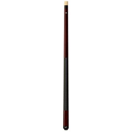 Dufferin Deep Oxblood Stained Canadian Rock Maple Pool Cue, 20.5-Ounce