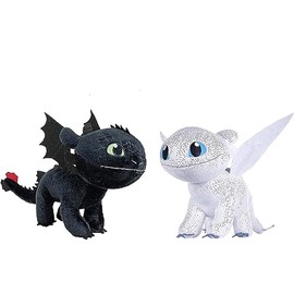 Httyd How to Train Your Dragon, Dragons, Plush Toy Toothless, 30 cm - 43 cm - 65 cm - 85 cm - 110 cm