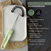 Fackelmann Ecolution Whisk - Small Spiral Whisk Made of Wood