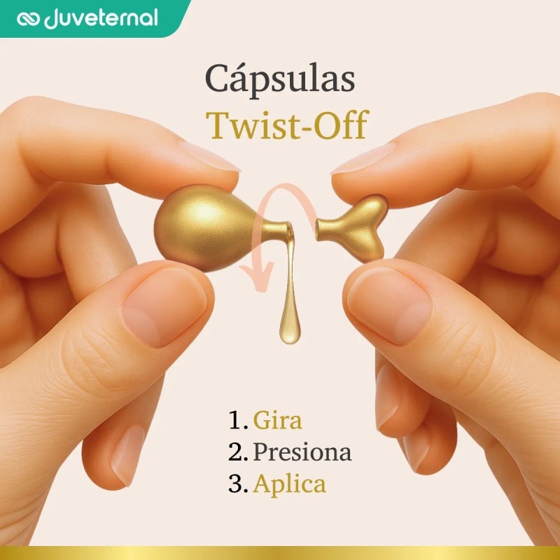 Twist Glow Cápsulas Faciales Vitamina E + Germen De Trigo