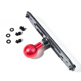 YNIBST Soporte de montaje de radio móvil con adaptador de bola de 25 mm de 1 pulgada, compatible con soportes RAM, brazo de doble zócalo de tamaño B, para Cobra Midland TYT Transceptor Ham CB Radio