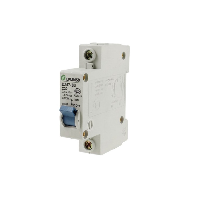 uxcell AC 230V 400V 32A Dz47-63 C32 1 Pole Mcb