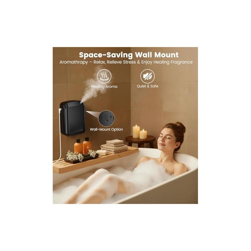 KUNEM Difusor de Aromas para casa Bluetooth Inteligente de 400ML
