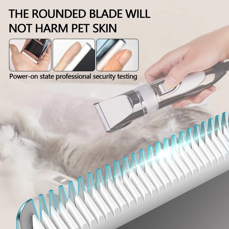 Sunifier 12V Professional Dog Clippers For Grooming, Electric Sheep Shears