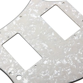 3Ply American Standard SG Full Face Guitar Pickguard Scratch Plate for Gibson SG Standard (Cream Pearl)