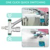 Sooprinse Pressure Washer Foam Cannon with Dual Connector Accessory, Power