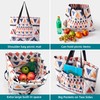 RLXROM Outdoor Packable Picnic Blanket with Zipper Folds into Tote