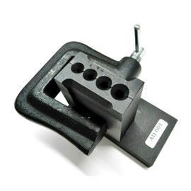 Cast Iron Ingot Mold Reversible Plate & 4 Wire Grooves Upright Mold 65mm Tall